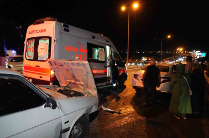 Kırıkkale’de zincirleme kaza: 3 yaralı