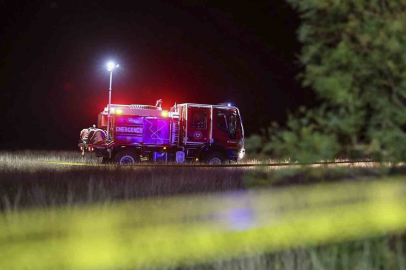 Gürcistan’da TSK’ya ait kargo uçağının düştüğü bölgede çalışmalar devam ediyor