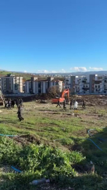 Bursa’da inşaat sahasında patlama kontrolden çıktı... Araçlar, binalar hasar aldı