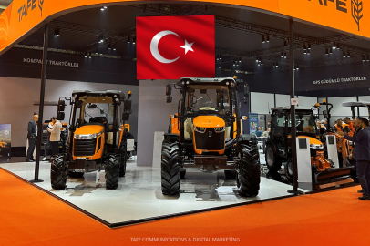 TAFE Traktör Konya Tarım Fuarı’nda Yeni Serisiyle Gücünü Sergiledi