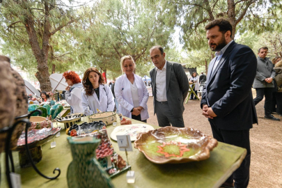 Makineler Taşındı, Eğitim Açık Alanda Devam Etti