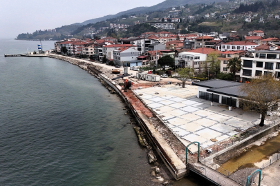 Dalga kırıcı Ulaşlı’da taşkınlarına ‘dur’ diyecek