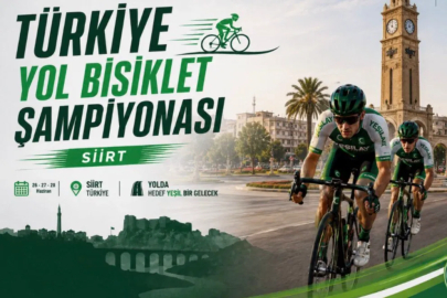 Türkiye Yol Bisikleti Şampiyonası'nda Gözler Siirt'e Çevrildi